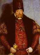 Lucas Cranach the Younger Joachim II, Electoral Prince of Brandenburg Sweden oil painting artist